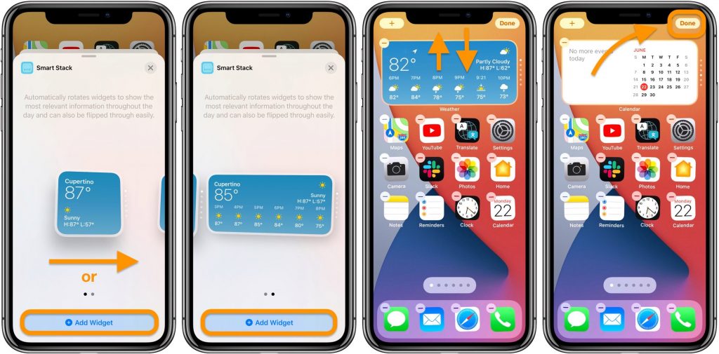 Add Widgets To The iPhone Home Screen Layout