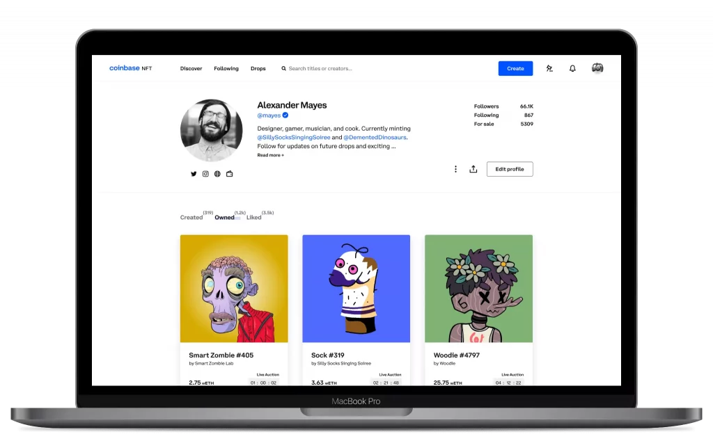 Coinbase NFT Marketplace