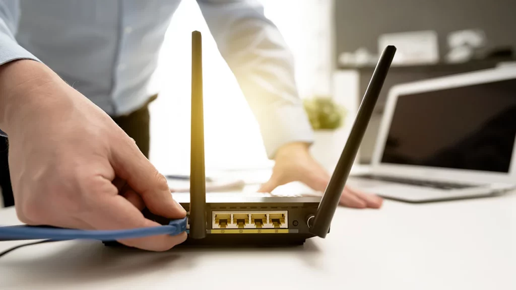 Try To Connect 9Now Through The Wireless Router