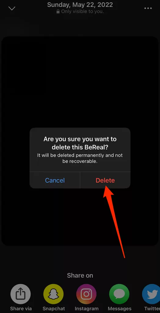 How To Delete A BeReal App On iPhone