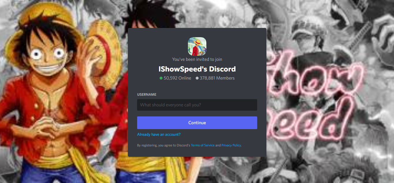 IShowSpeed Discord