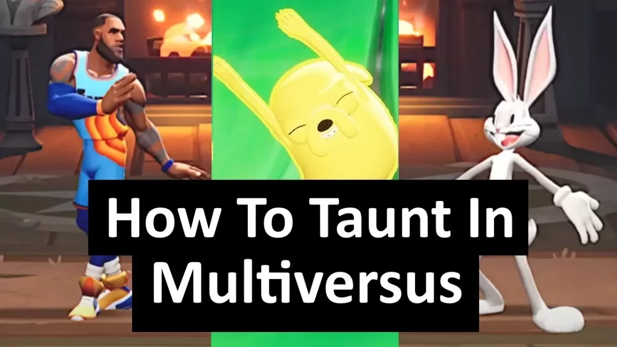 How To Taunt In MultiVersus