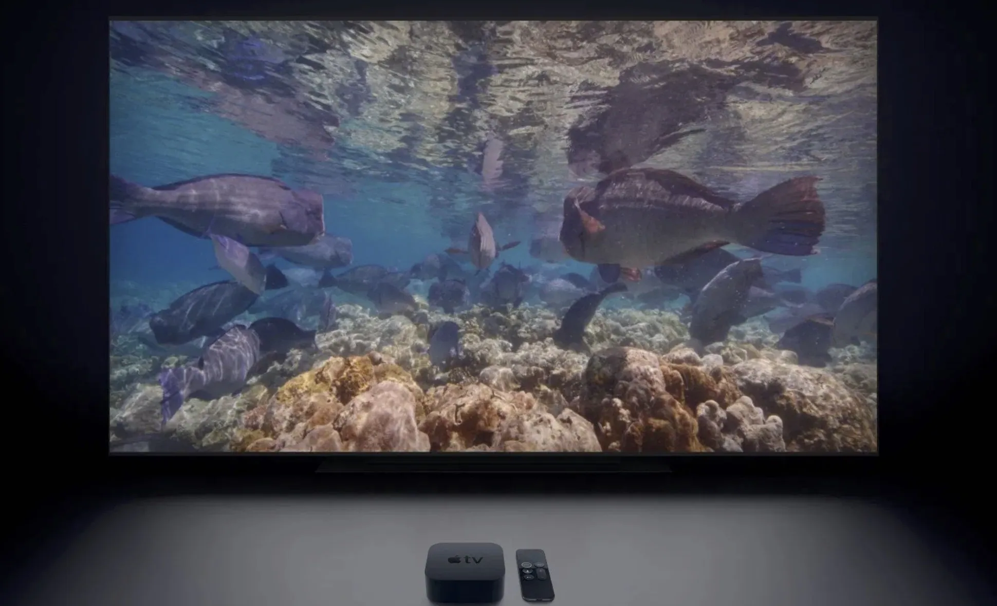 how to set apple tv screensavers