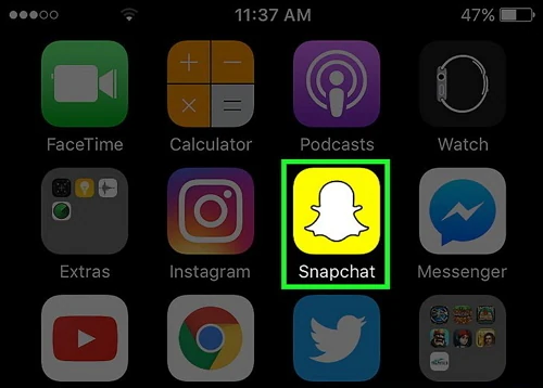 how to hide what filter you used on Snapchat