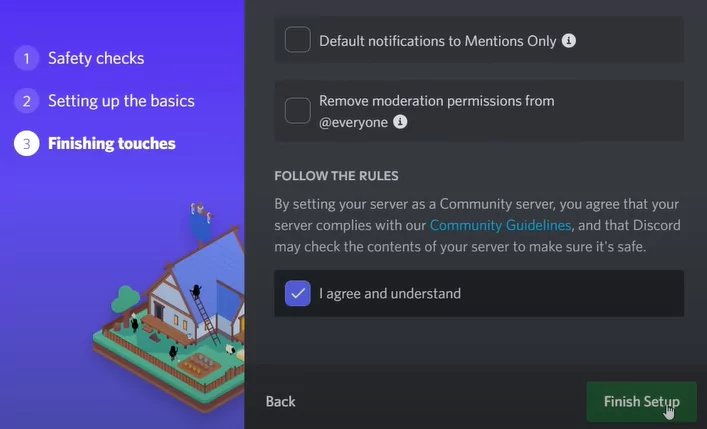 How To Get Active Developer Badge Discord - finish setup