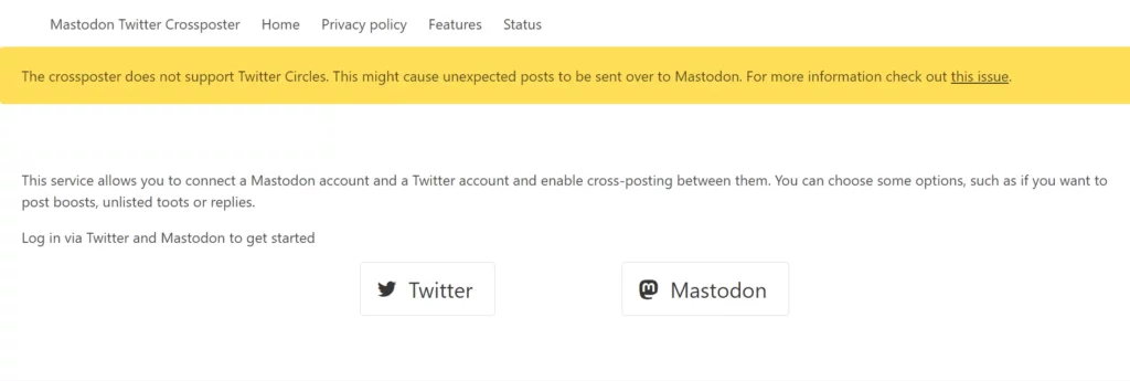 mastodon twitter crossposter